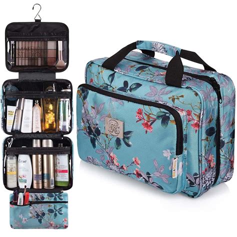 women's hanging travel toiletry bag